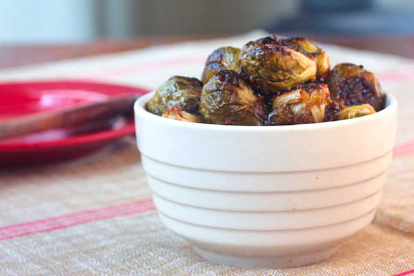 Recipe: Roasted Brussels Sprouts With Sherry-Maple Vinaigrette