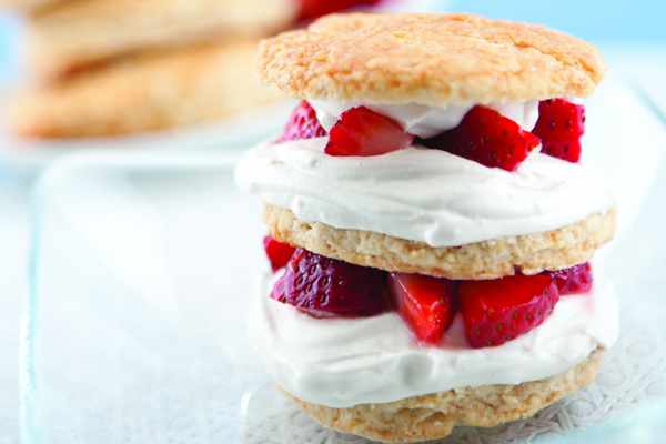 Recipe: Strawberry Shortcakes with a Coconut Whipped Cream Topping  