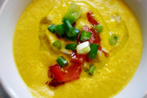 Recipe: Raw Carrot Avocado Soup