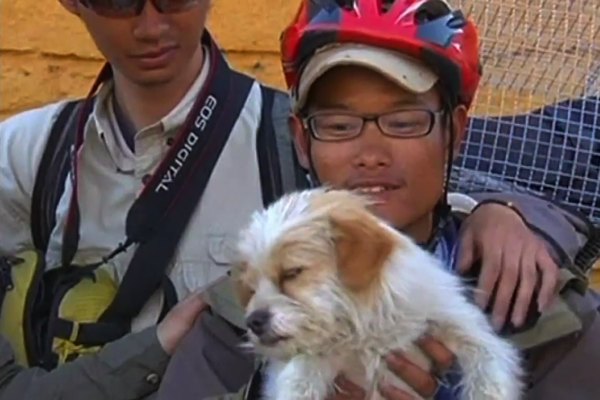 WATCH: Dog Runs With Chinese Cyclists for 1100 Miles to Tibet