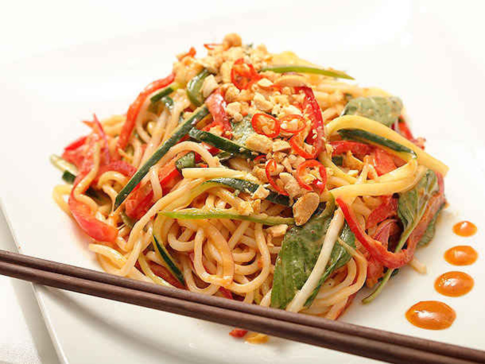Peanut Butter Spicy Noodles