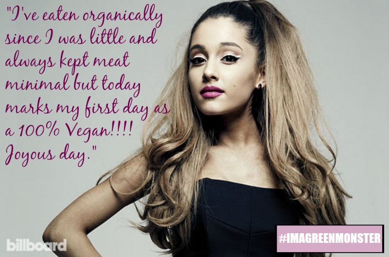 5 Quotes That Prove Ariana Grande is a Pint Sized, Plant-Based Powerhouse!