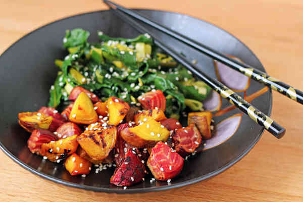 Sesame-Roasted-Beets-and-Greens