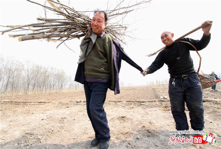 Blind Man and His Best Friend Who is a Double Amputee Have Planted Over 10,000 Trees in China
