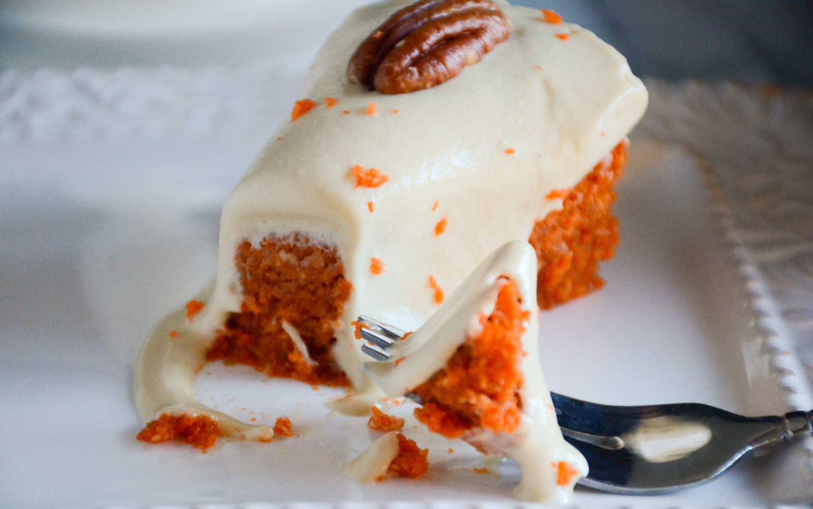 double decker carrot cake