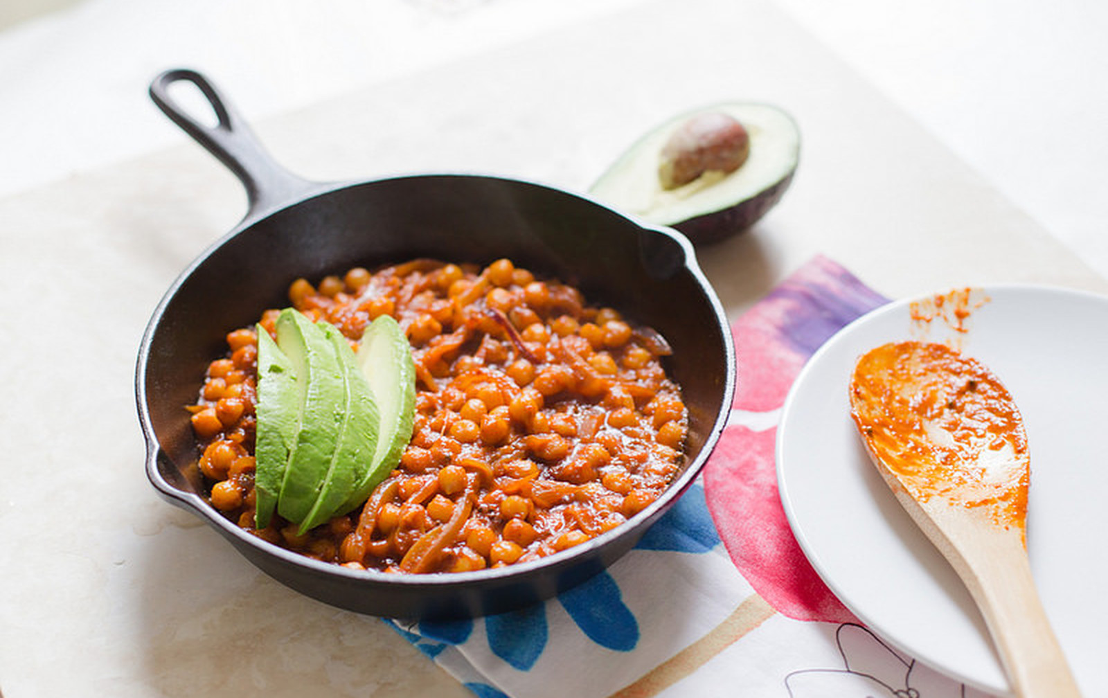 spiced chickpea stew with tamarind 