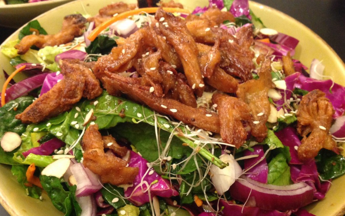 Asian Soy Curl Salad