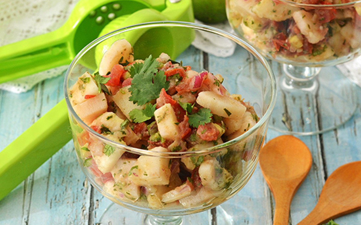 Spicy Mexican Hearts of Palm Ceviche