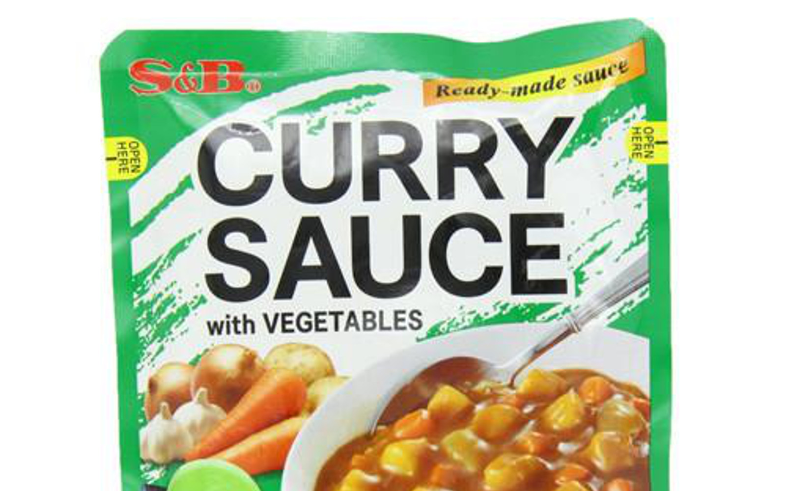 S&B Curry Sauce With Vegetables