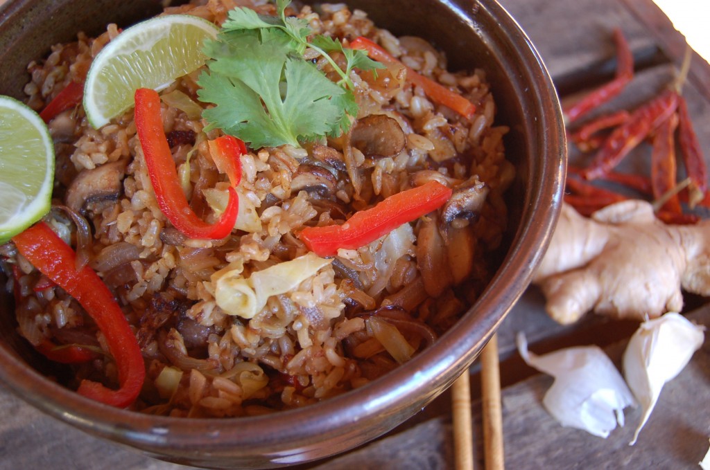 Vegan Nasi Goreng Cina: Malaysian Fried Rice