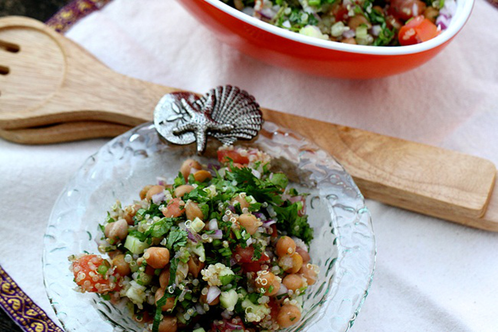 Quinoa and Chickpea Salad
