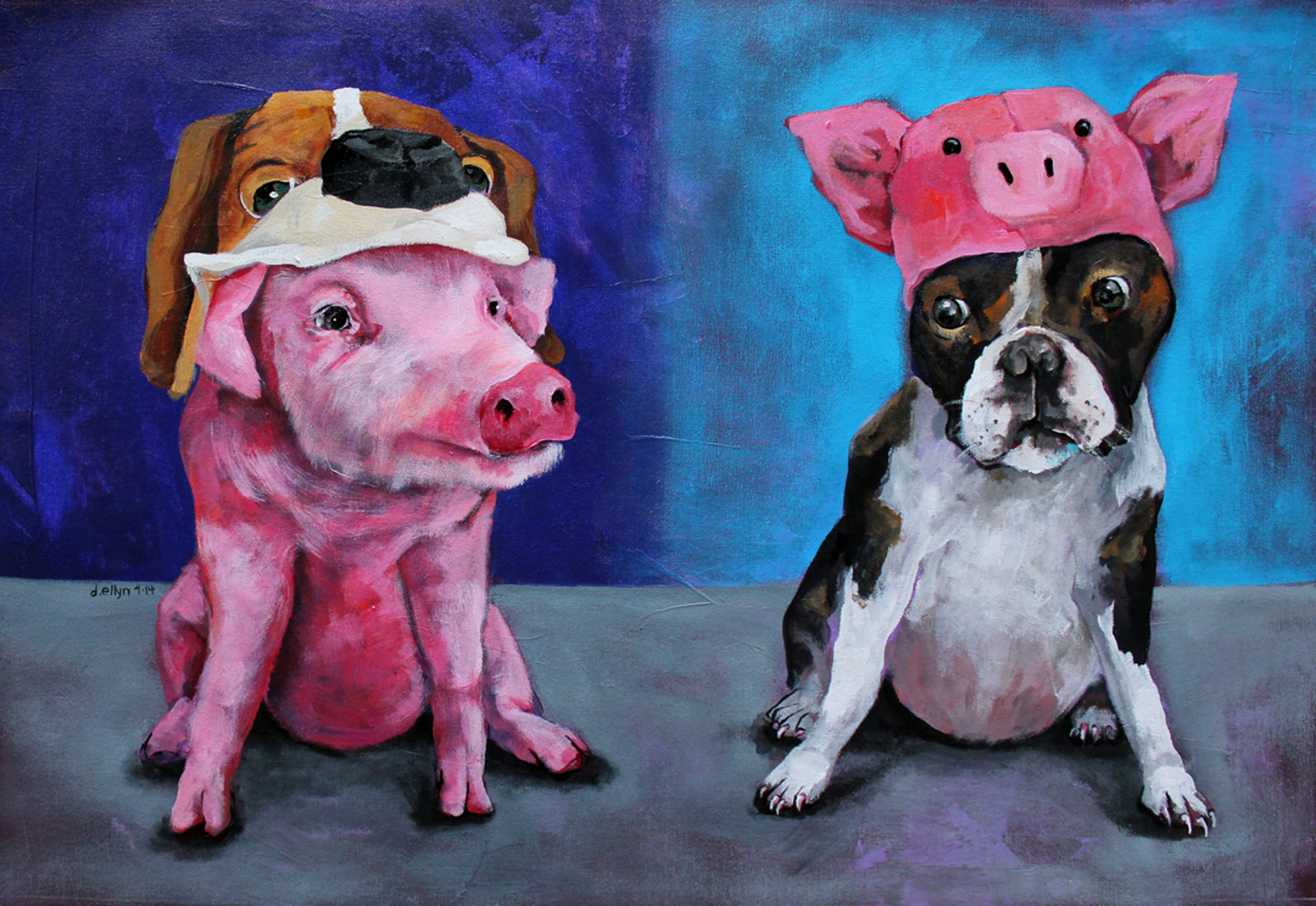 These Thought-Provoking Paintings Will Make You See Farmed Animals in a Whole New Light (PHOTOS)