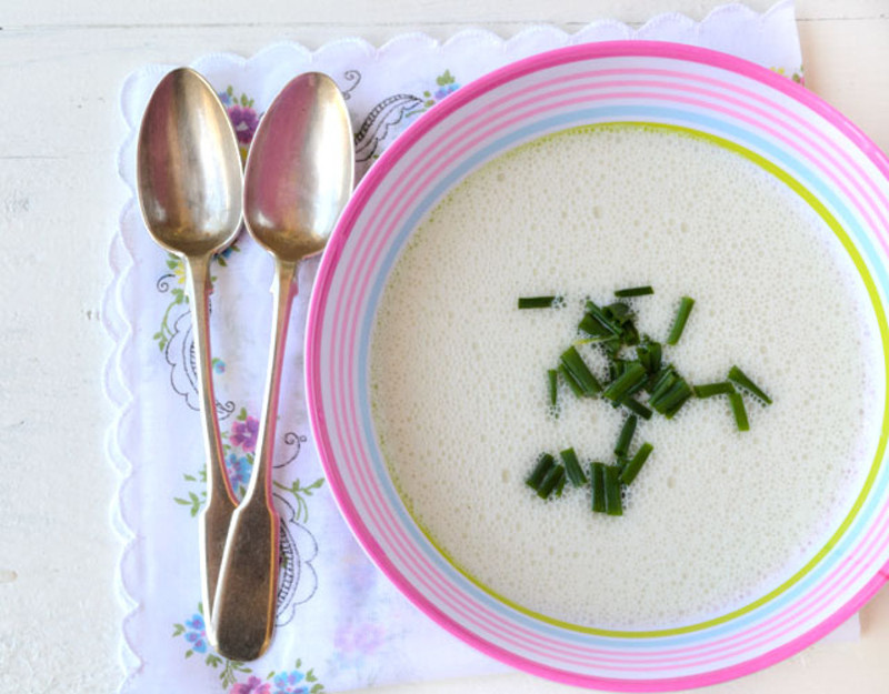 Raw White Gazpacho Soup