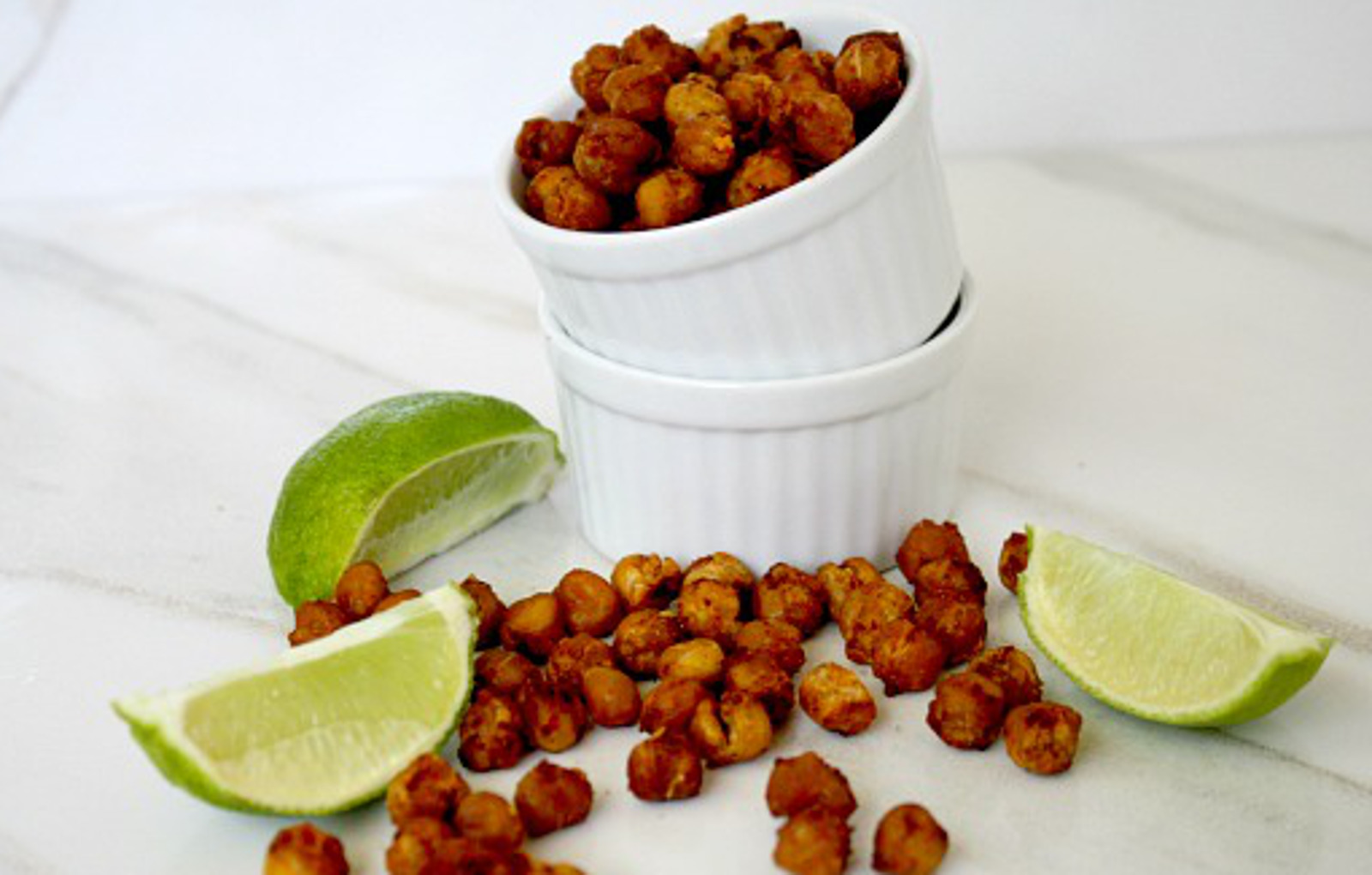 Roasted Chickpeas With Chipotle and Lime