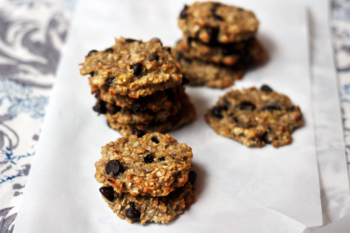 Quinoa Chocolate Chip Cookies (Vegan, Gluten-free)