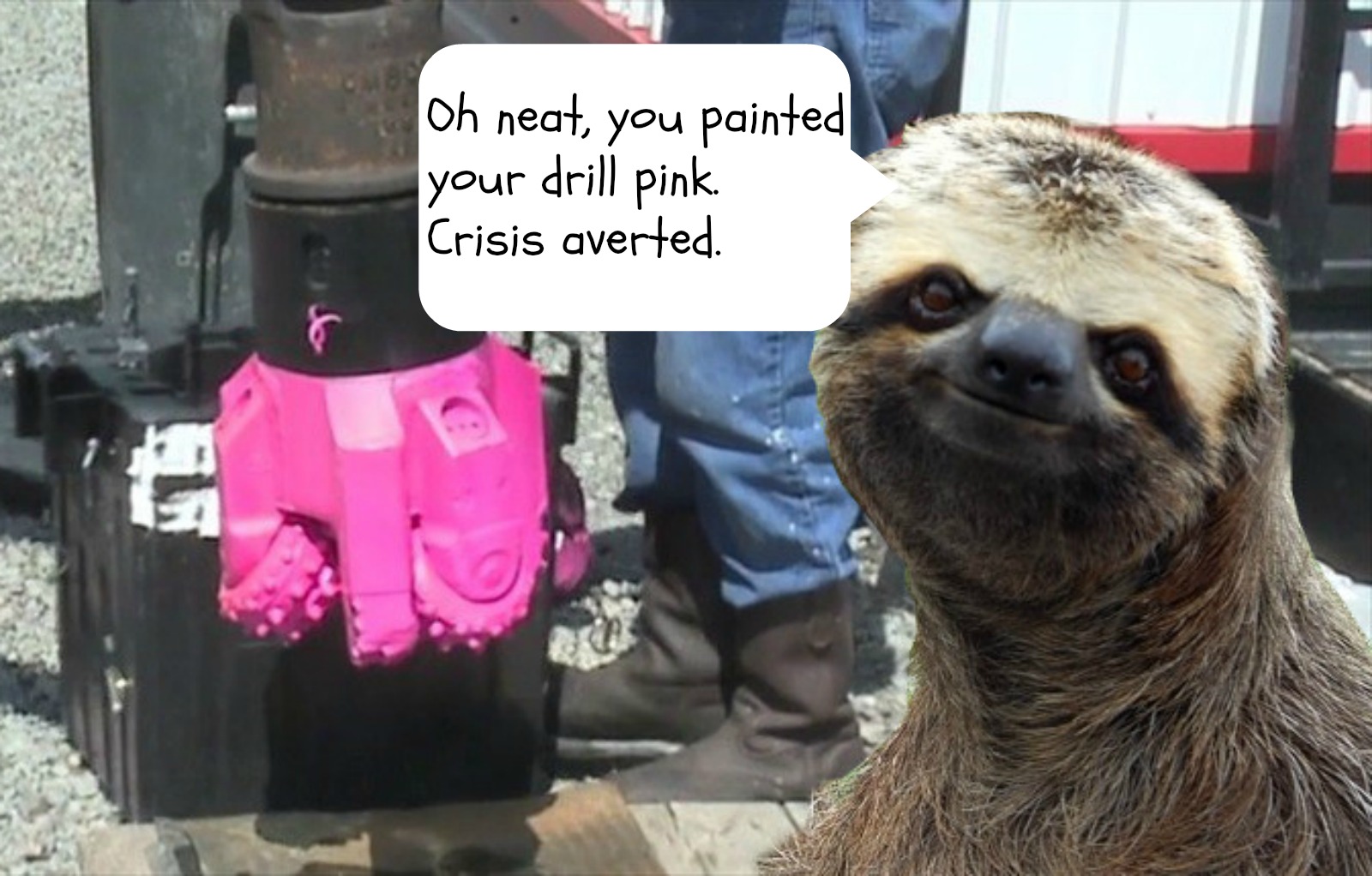 Condescending Sloth Thinks Fracking is Ridiculous