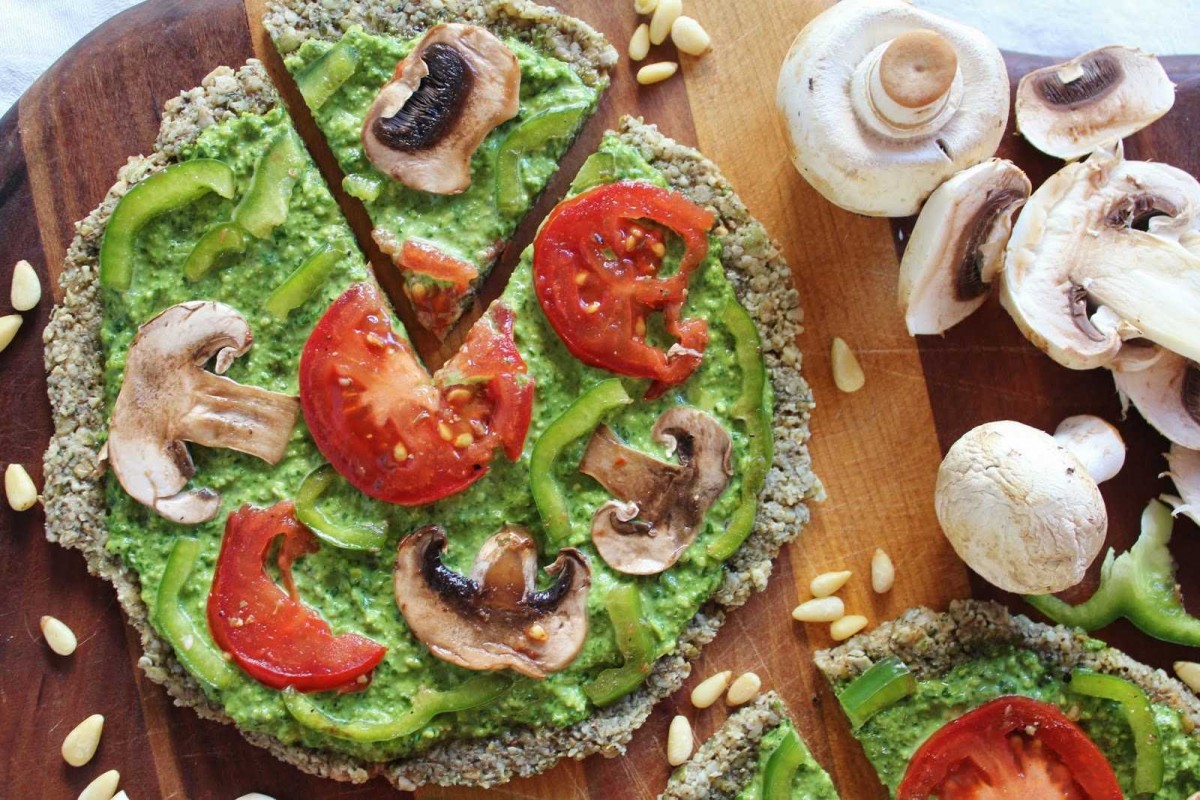 Raw-Pizza-with-Spinach-Pesto-and-Vegetables1-1200x800