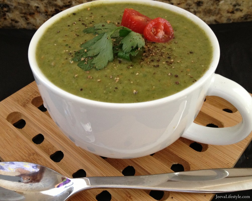 Ayurvedic Spinach-Mung Detox Soup