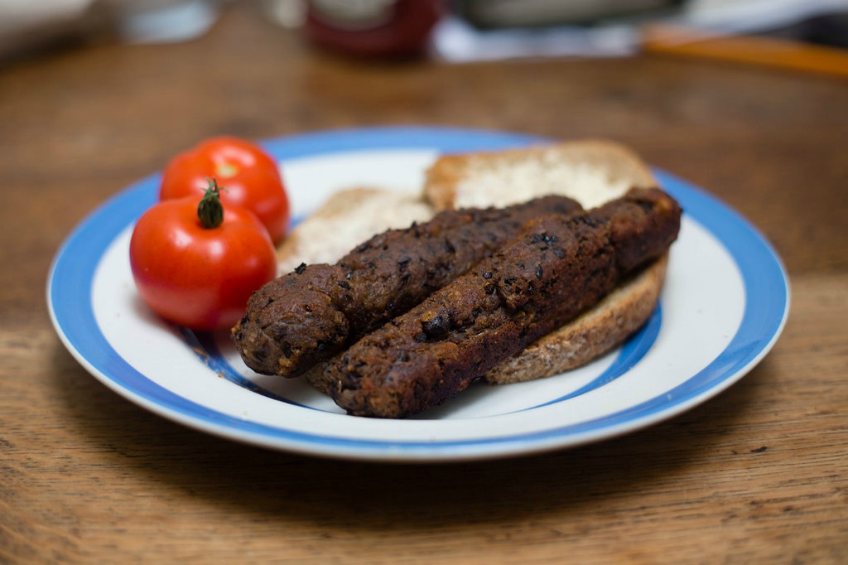 Smokey Black Bean Sausages [Vegan]