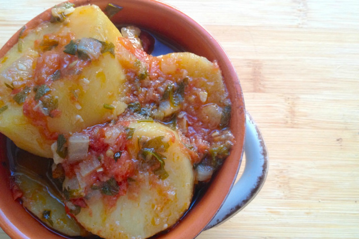 Greek Potato Stew / Patates Yahni [Vegan, Gluten-Free]