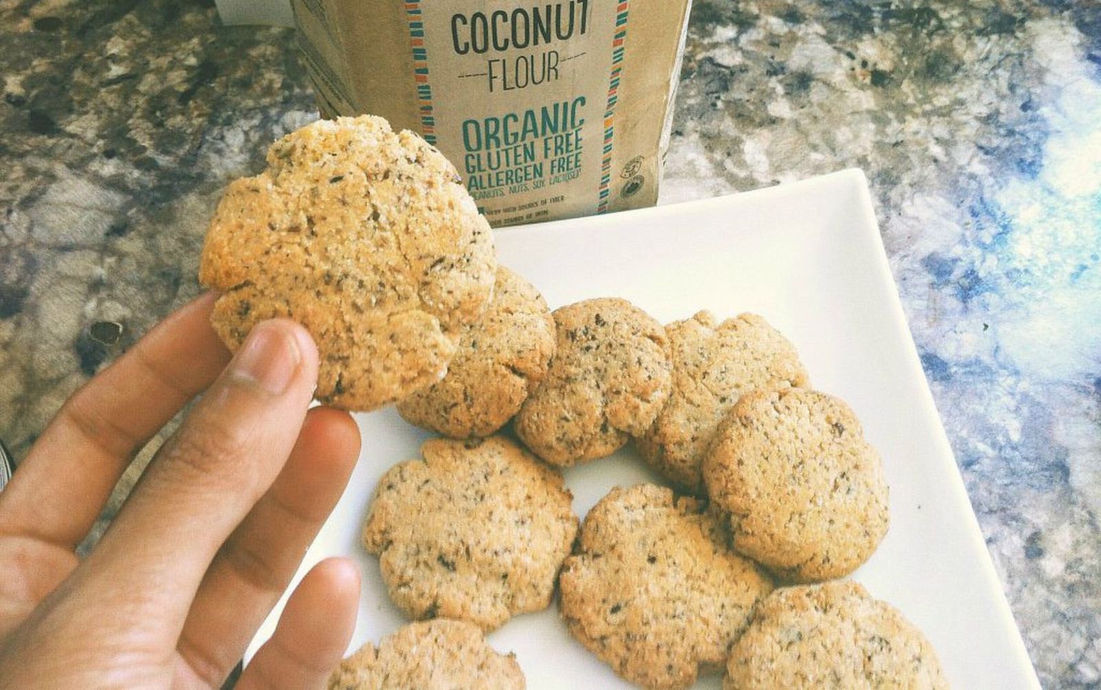 Soft Coconut Breakfast Cookies [Vegan, Gluten-Free]