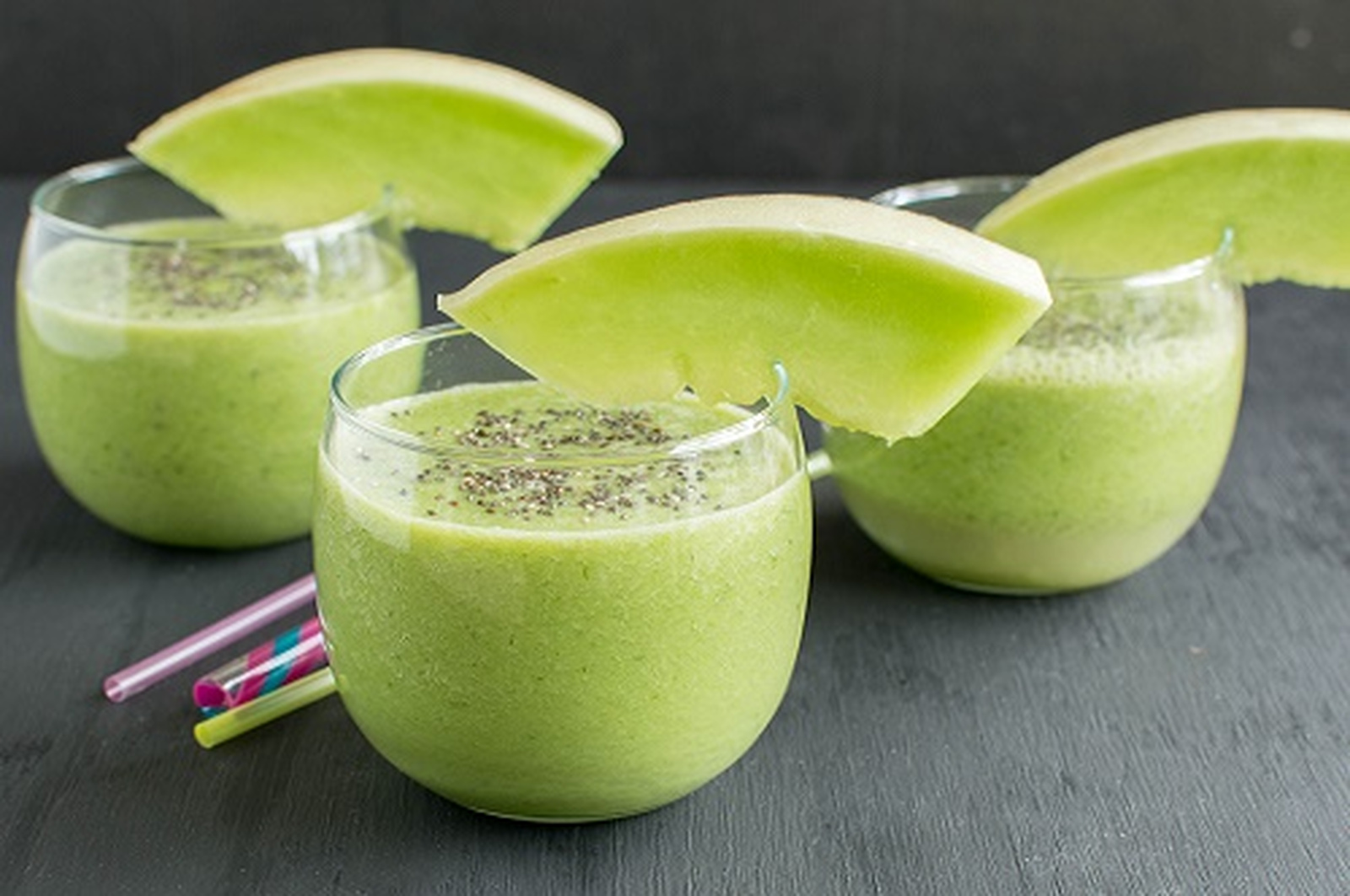 Kale Honeydew Melon Smoothie [Vegan, Raw, Gluten-Free]
