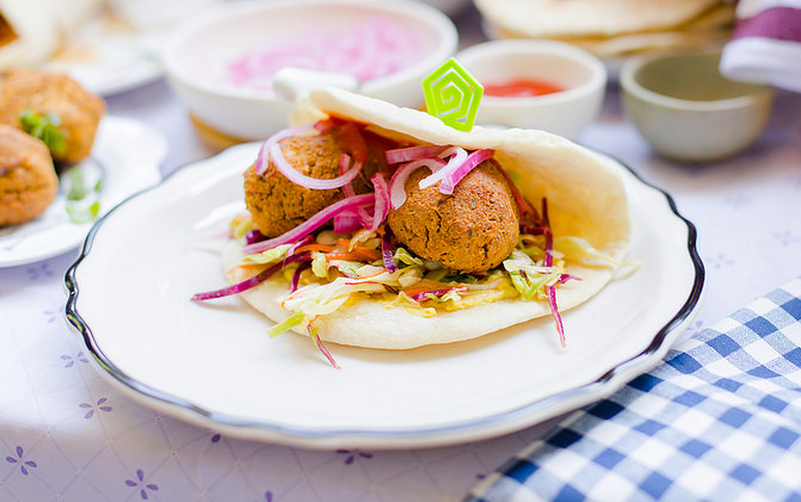 Chickpea and Almond Meal Falafel With Mint [Vegan, Gluten-Free]