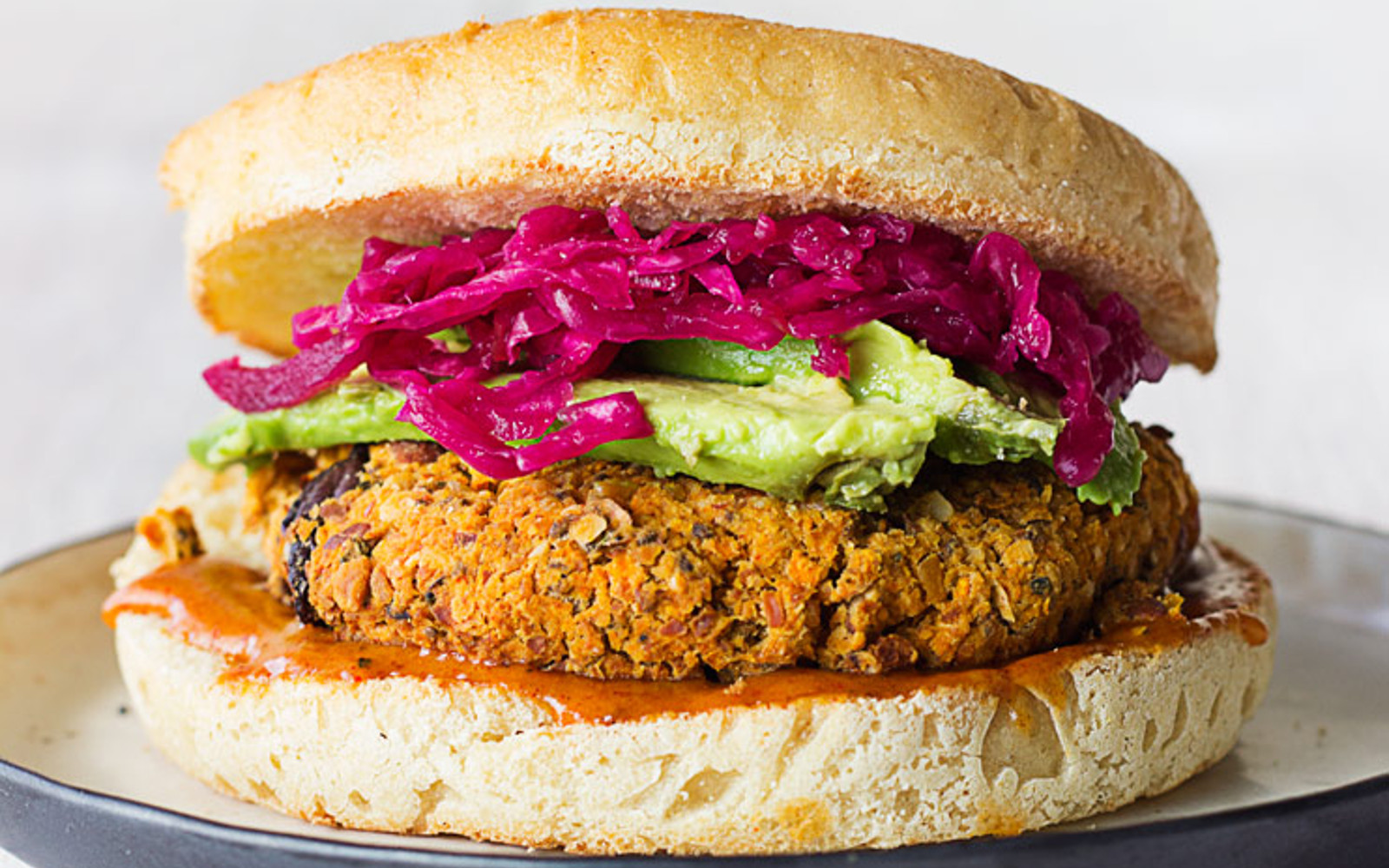 Almond Carrot and Chickpea Burger
