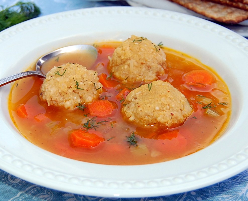Vegan Matzo Ball Soup