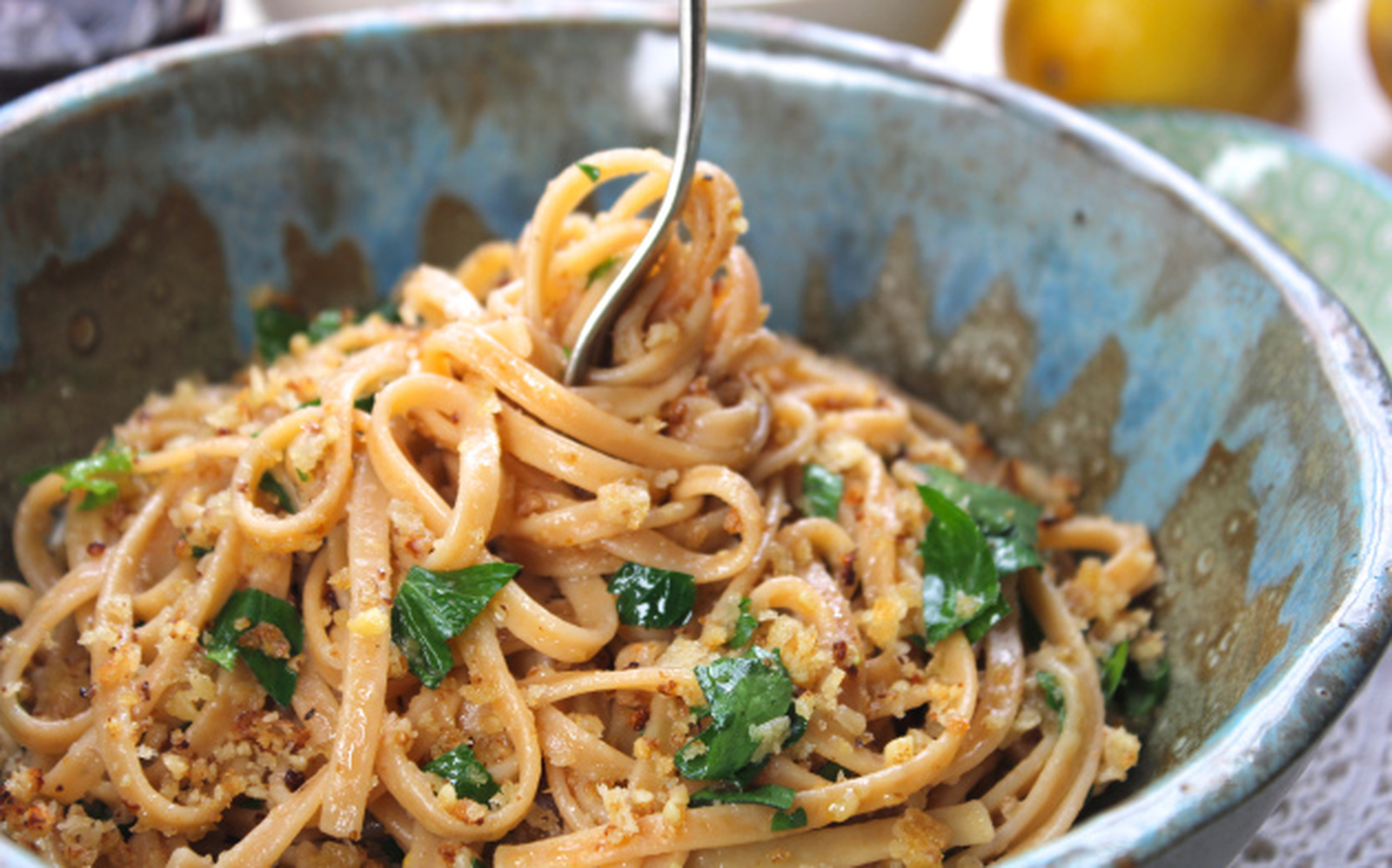 Lemon And Walnut Linguine With Roasted Broccoli Vegan One Green Planet,Coffee And Espresso Maker