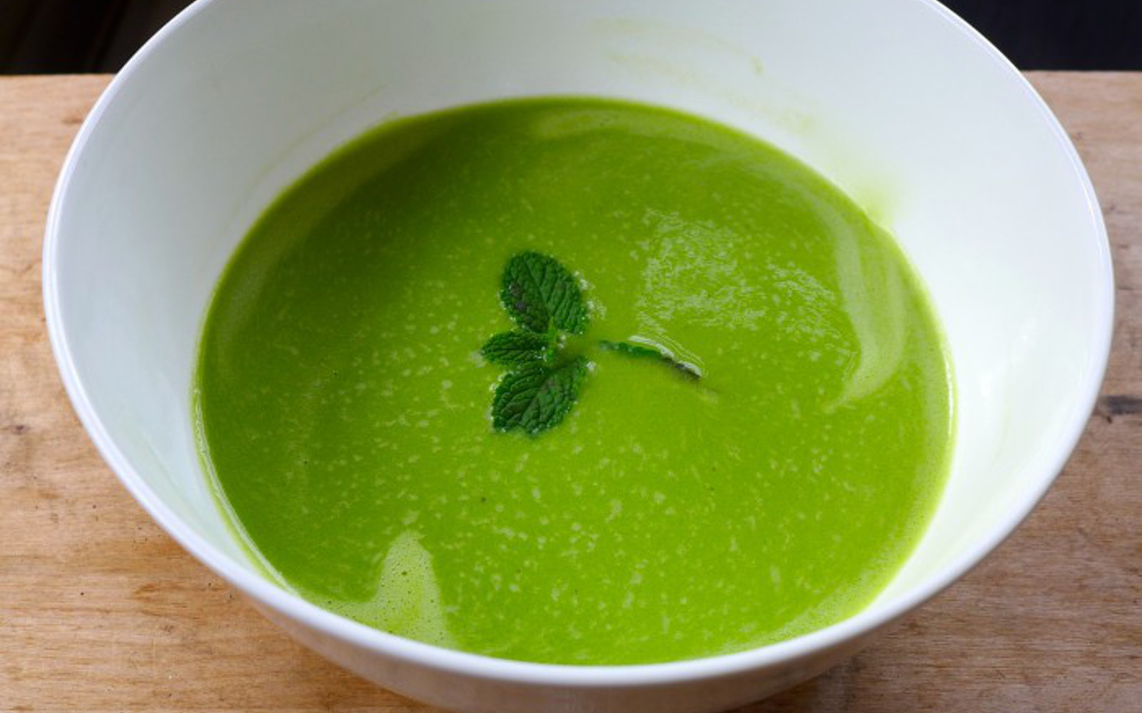 6 Minute Green Pea Soup