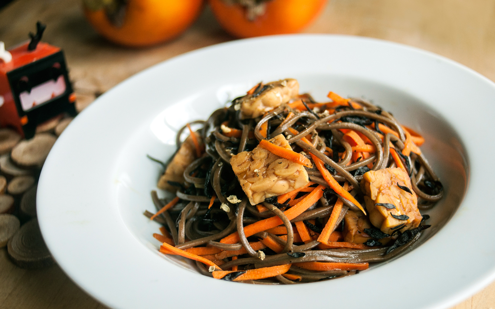 Carrot and Soba Noodles With Sea Vegetables