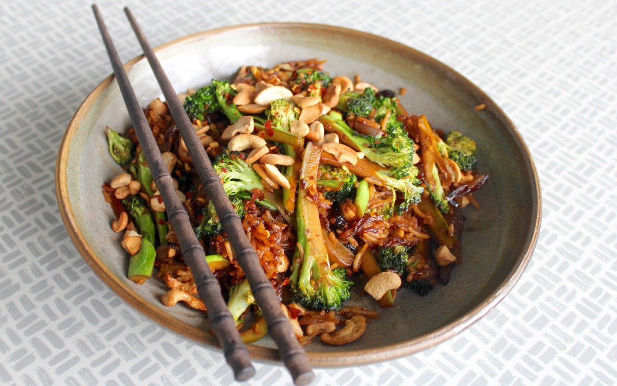 Broccoli Cashew Fried Rice