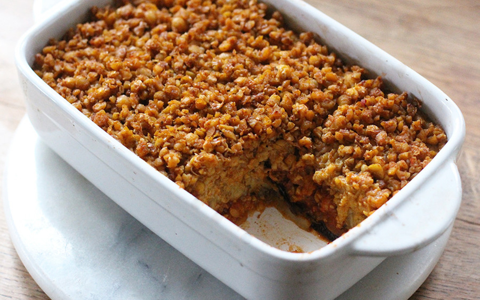 Moroccan Chickpea Bakeb