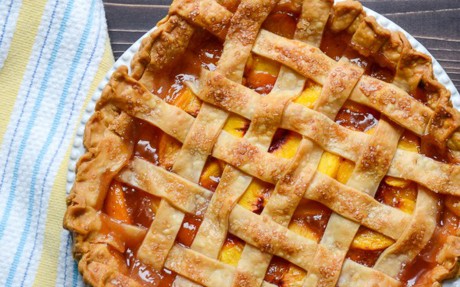Peach Pie With Lattice Crust 2