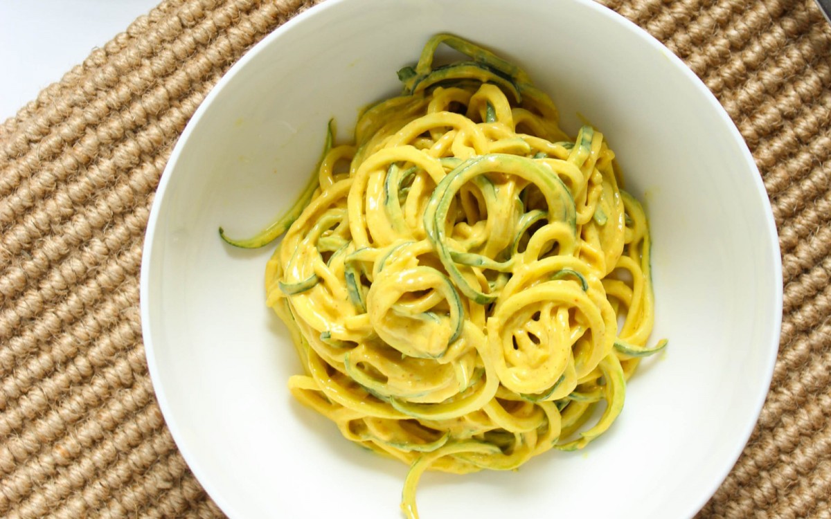 curry zucchini noodles
