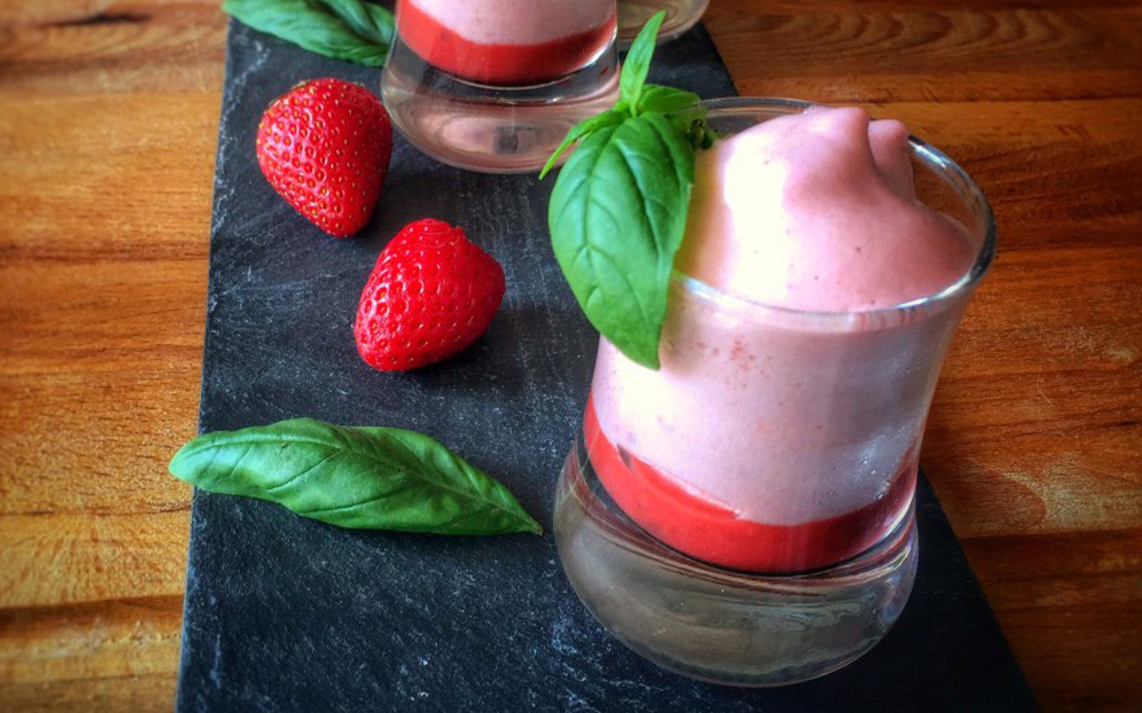 Strawberry Balsamic Mousse