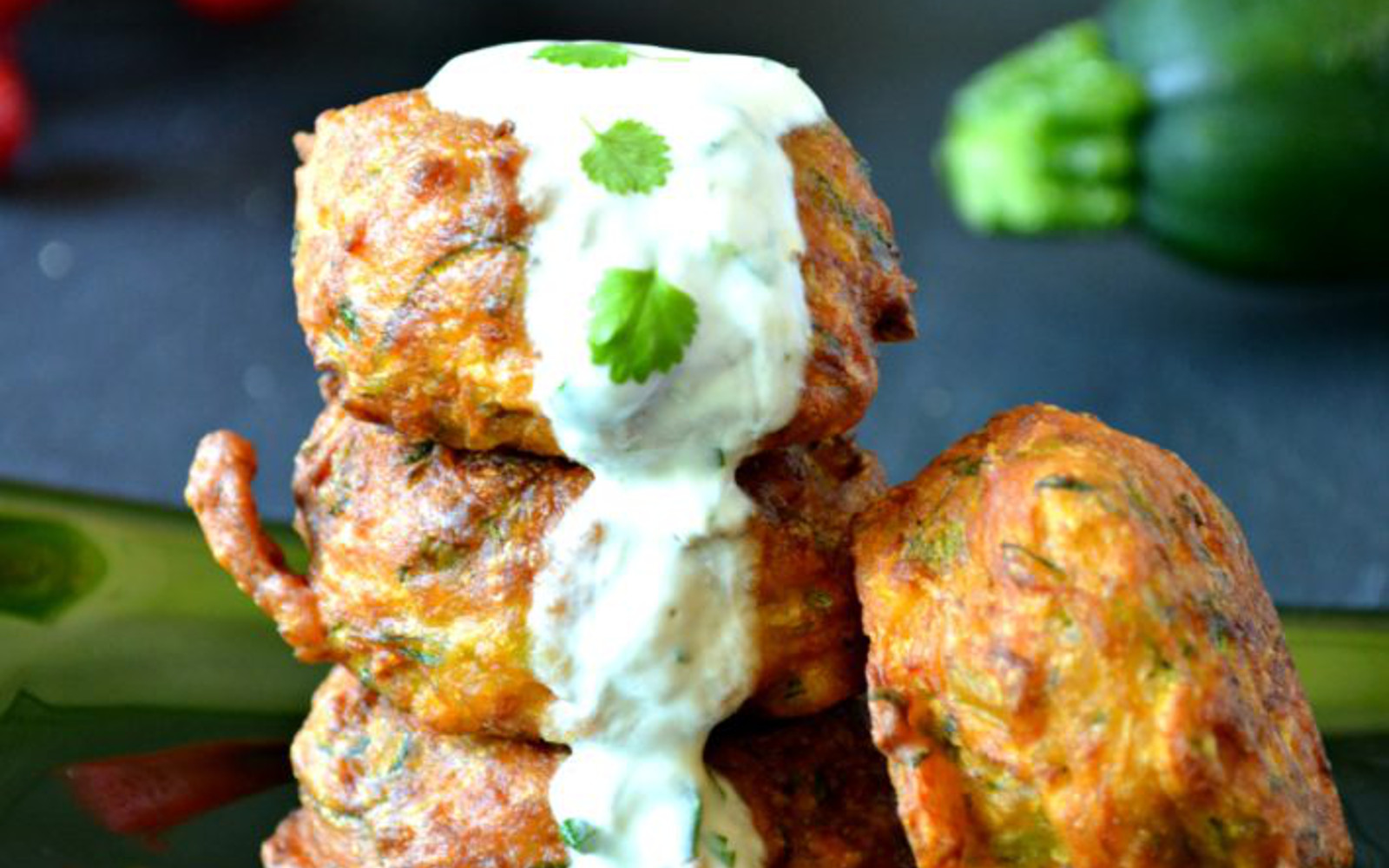 spicy Zucchini Fritters
