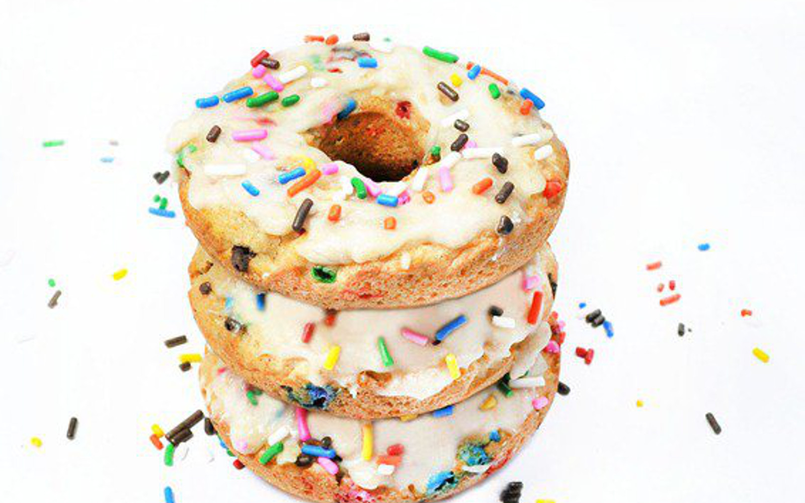cake batter doughnut