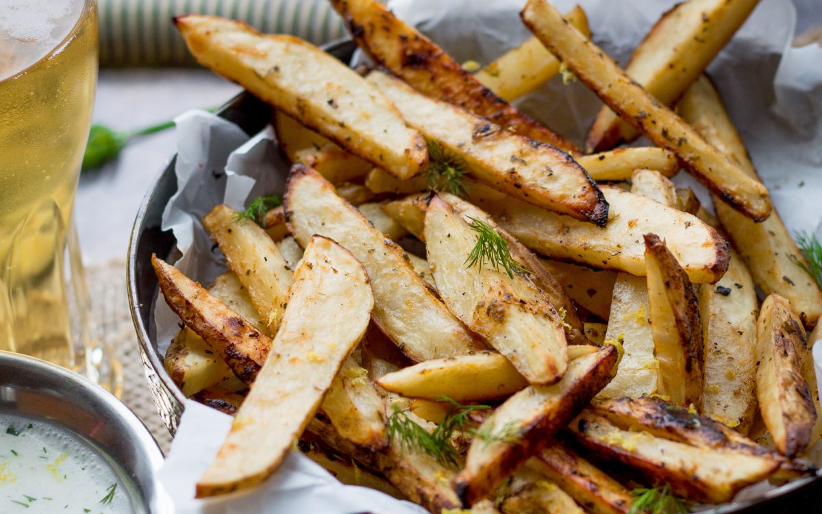 Greek Style Oven Fries 1