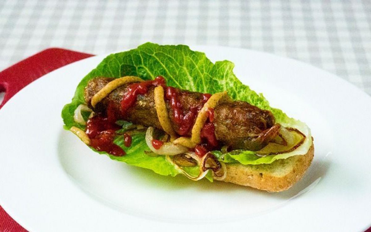 Mushroom and Vegetable Protein Sausages