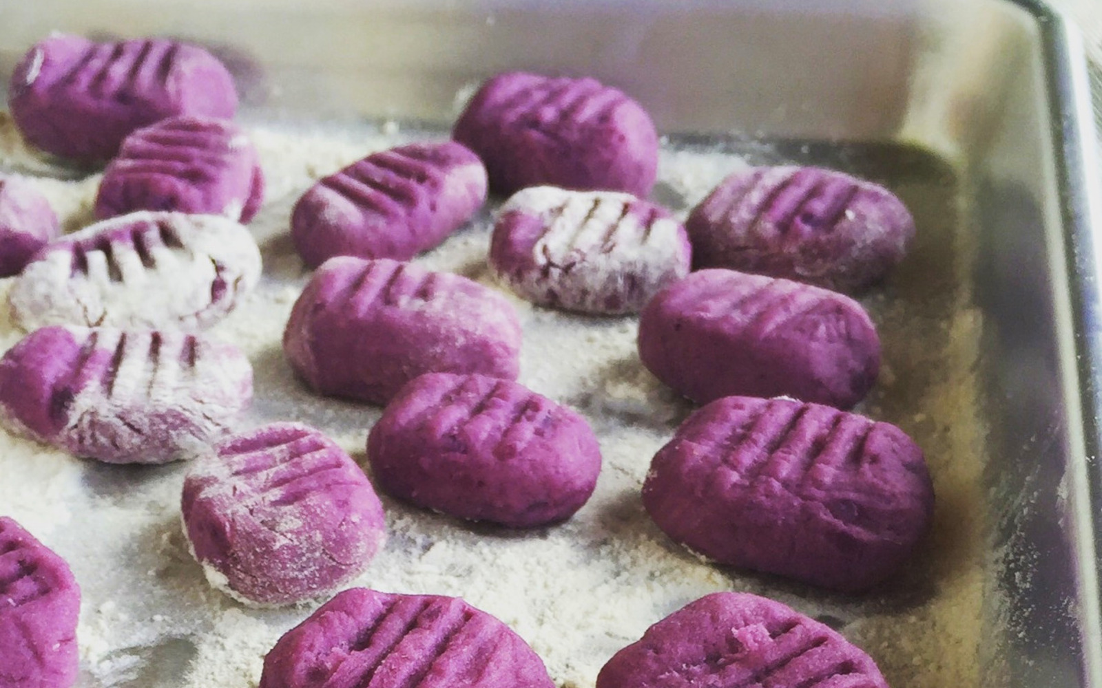 Purple Sweet Potato Gnocchi 2