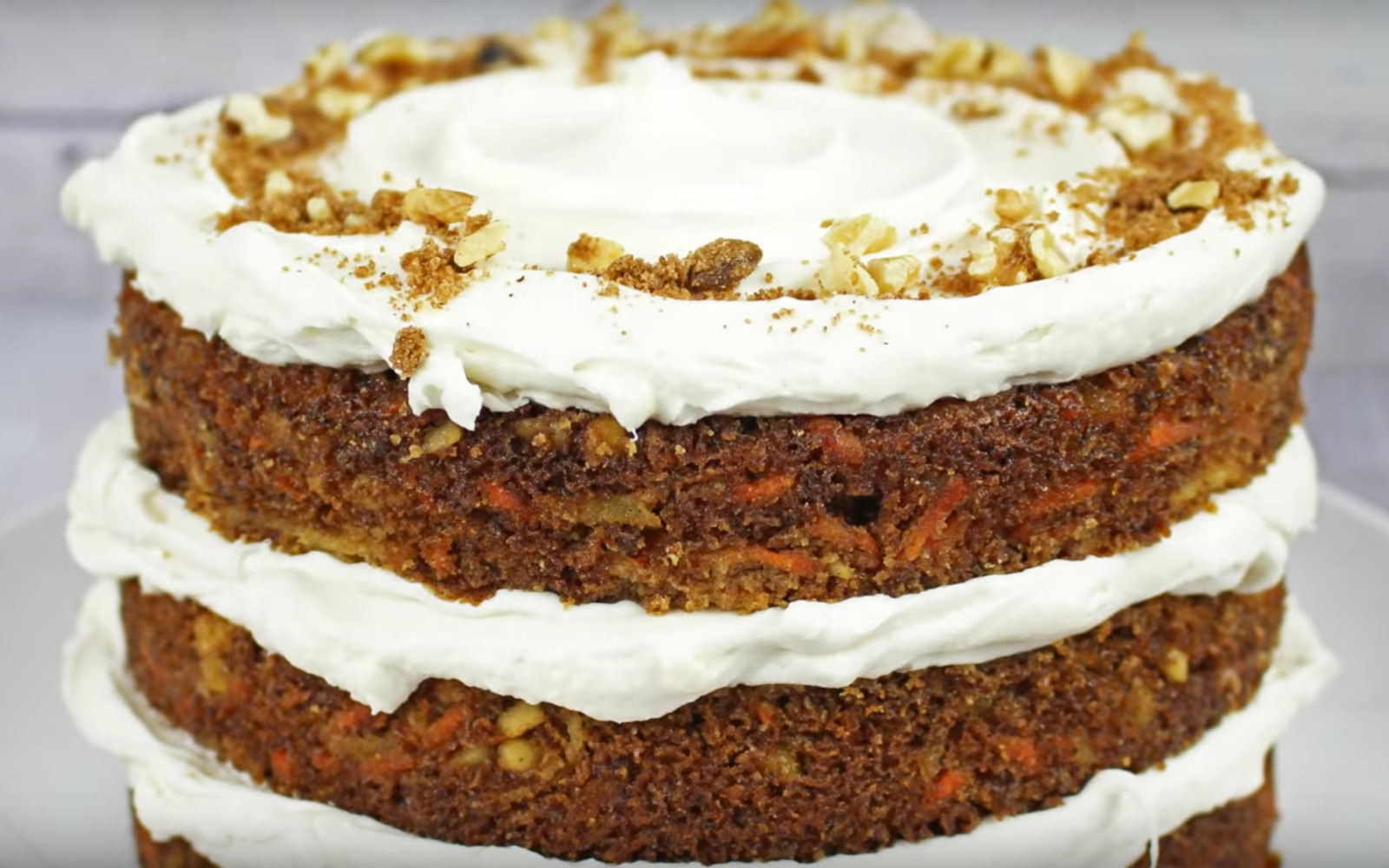 Triple Decker Carrot Cake