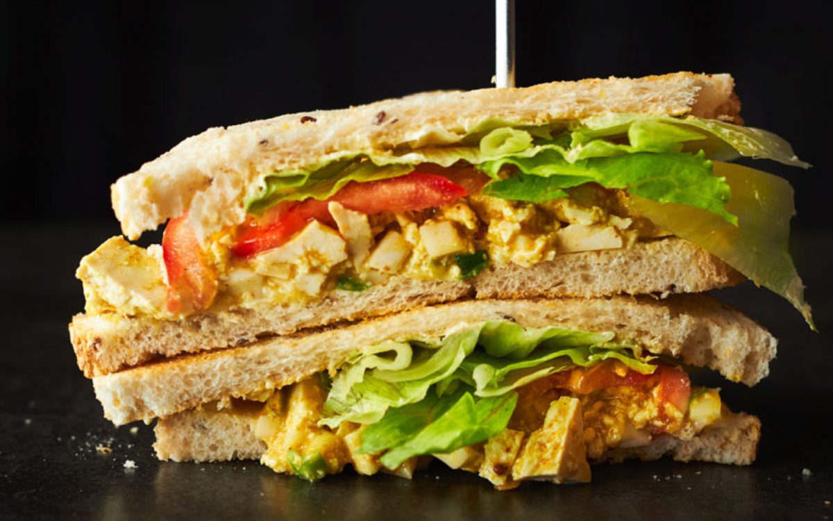Curried 'Egg' Sandwiches