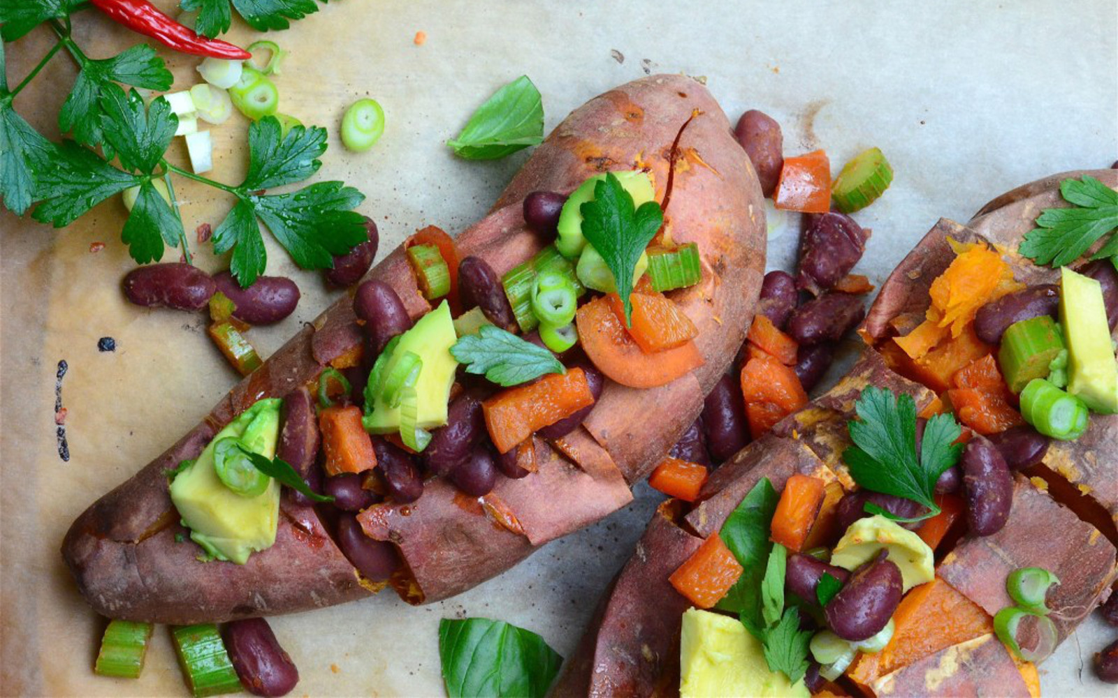 Mexican Style Sweet Potatoes