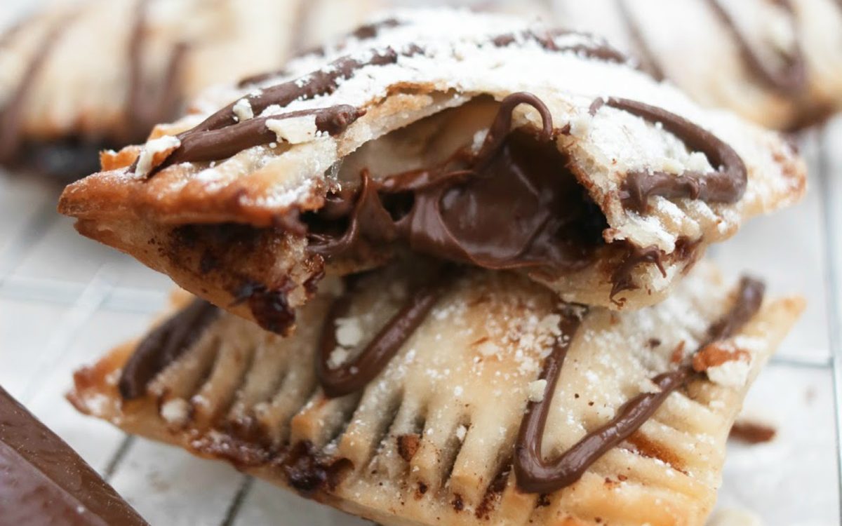 Easy Banana and Nutella Puff Pastries