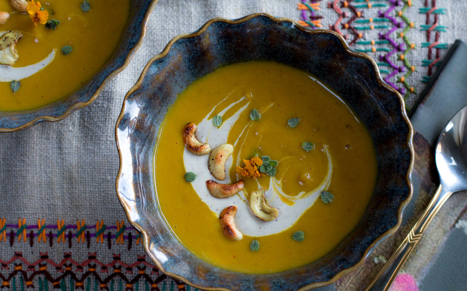 Kabocha Squash Soup With Apples And Cashew Crema Vegan Grain Free One Green Planet,Hot Buttered Rum