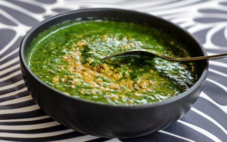 Vegan Nutrient-Dense Dense Broccoli, Peas, and Kale Soup