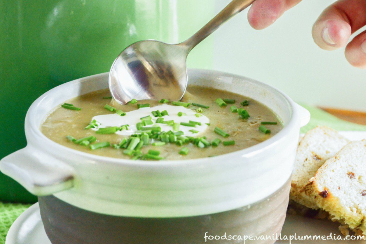 Creamy Potato Leek Soup