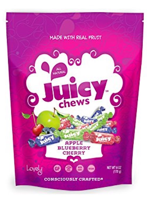 juicy chews vegan snack